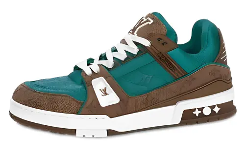 LOUIS VUITTON Trainers 'Brown Teal'