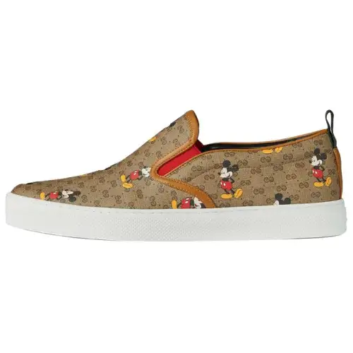 Gucci Disney x Gucci Gg Supreme Slip-On 'Mickey Mouse'