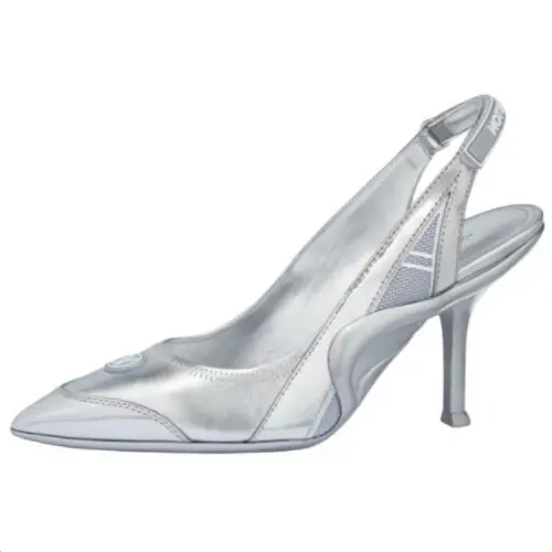 LOUIS VUITTON Archlight High Heels 9cm Women's Silver