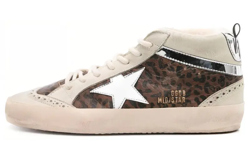 Golden Goose Mid Star High-top Sneakers