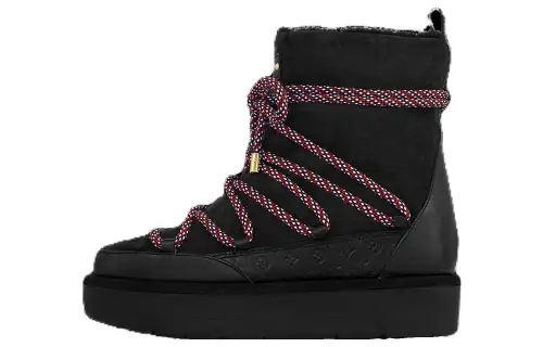 LOUIS VUITTON Aspen Snow Boots Women's Black