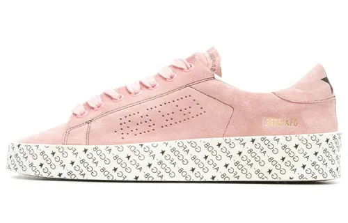 Golden Goose Stylish Skateboarding Shoes Women's Pink