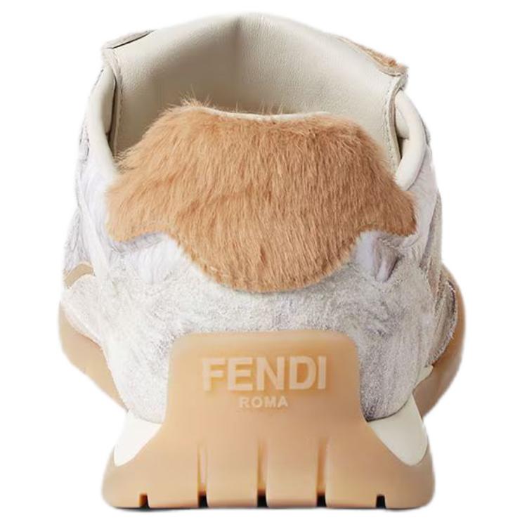 Женские кроссовки Fendi Wave Pulse (белые) — фото 5