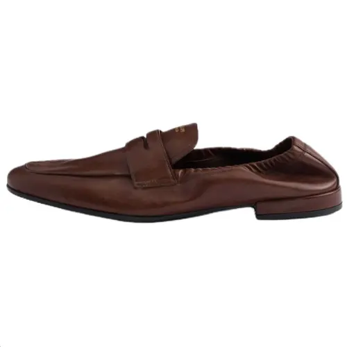 PRADA Shuffle Casual Shoes 1CM Women's Cognac