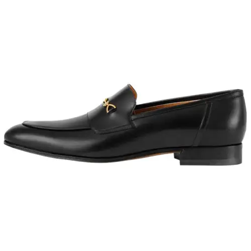 Gucci Interlocking Jakarta Loafer 'Black' Women's