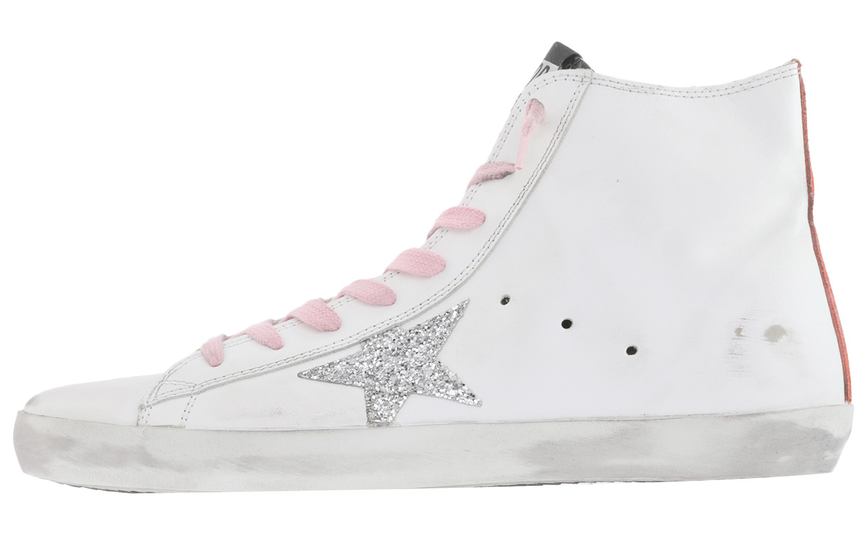 Женские кеды Golden Goose (белые)