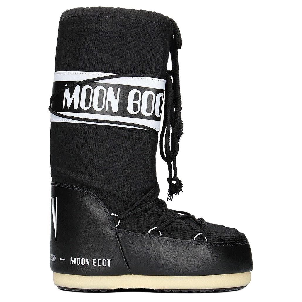 Moon Boot Icon Logo Printed Lace Up Boots