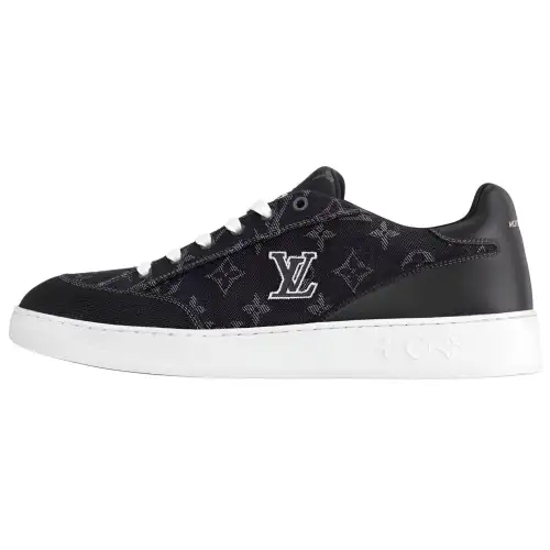 LOUIS VUITTON Resort Low top Skateboard Shoes Men's Black
