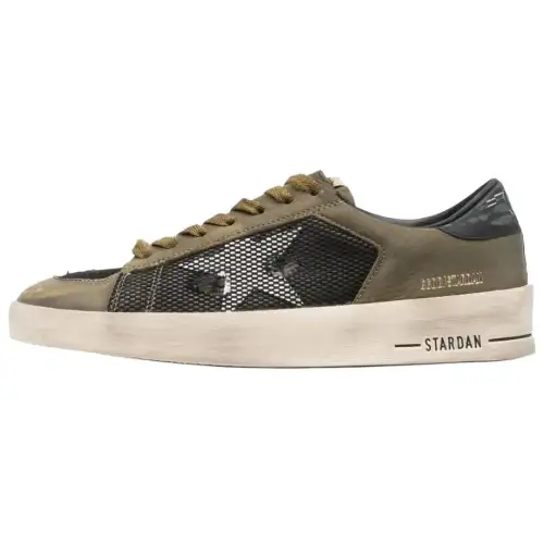 Golden Goose Stardan Nubuck Leather Sneakers