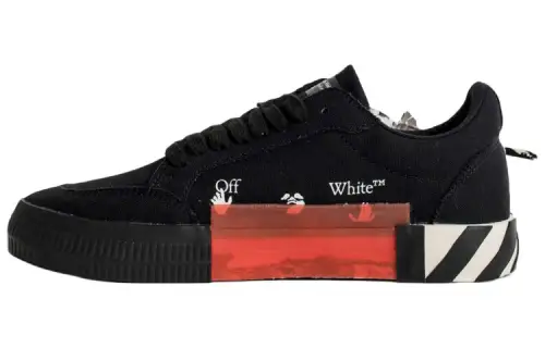 OFF WHITE Vulc Sneaker Low 'Black White'