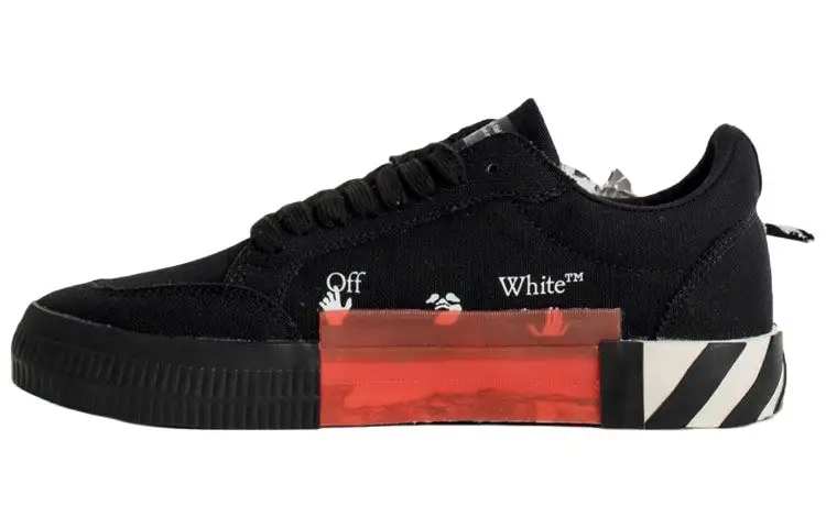 OFF WHITE Vulc Sneaker Low 'Black White'