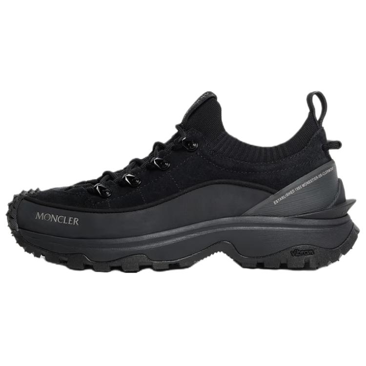 Мужские кроссовки Moncler Trailgrip Lite3 (черные)