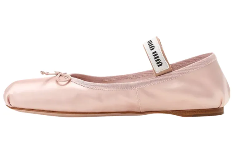 MIU MIU Flat Casual Shoes Women's Pink