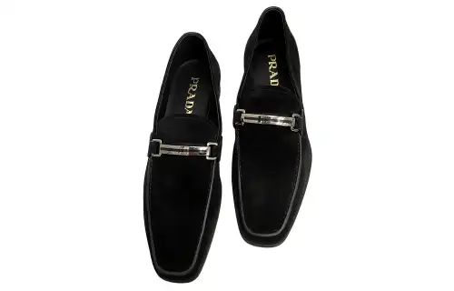 PRADA Men's Casual Shoes Men's Low Top Black