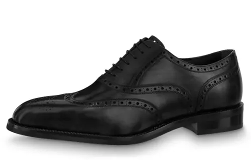 LOUIS VUITTON Graduate Lace Up Shoes 'Black'