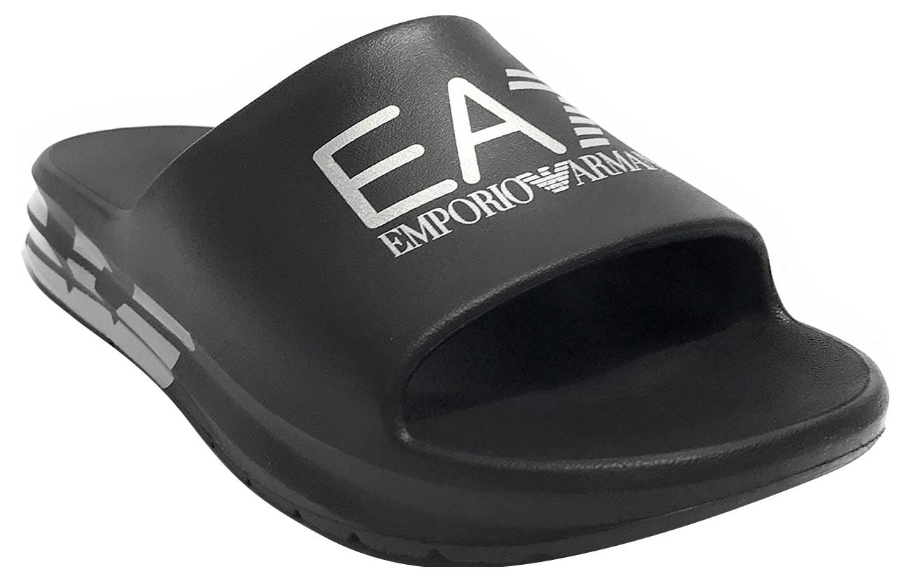 Ea7 EMPORIO ARMANI Logo Printed Slippers