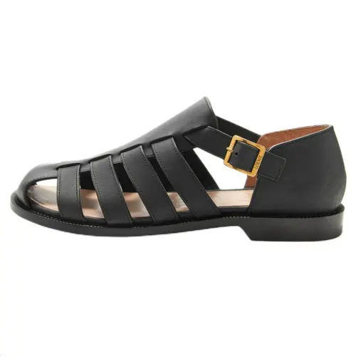 LOEWE Campo Leather Sandals