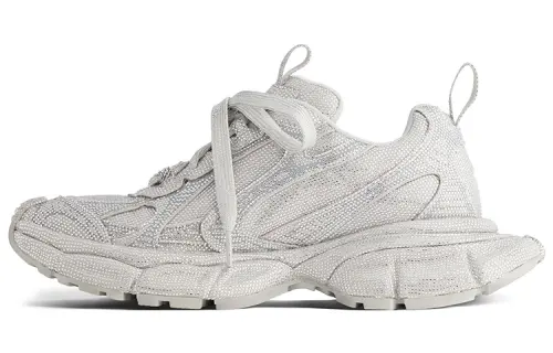 Balenciaga 3XL Light Grey Rhinestones