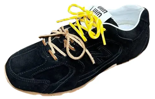 New Balance x MIU MIU Low top Casual Shoes Unisex Black