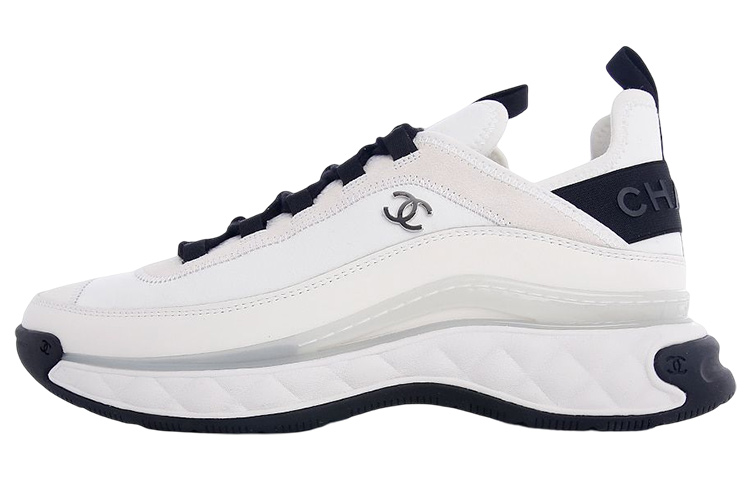 Chanel Velvet Calfskin & Mixed Fibers Sneaker 'Ivory'