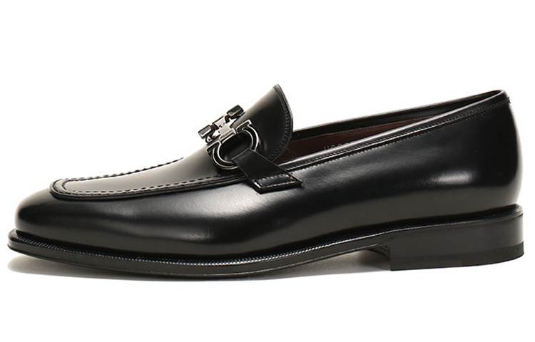 FERRAGAMO Gancini Slip-On Loafers