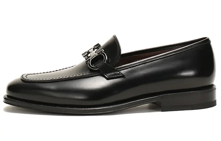 FERRAGAMO Gancini Slip-On Loafers