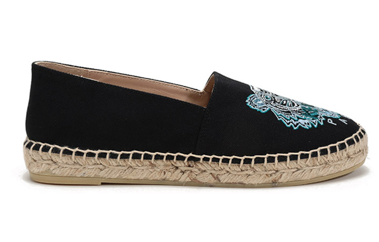 KENZO Fabric Women's Casual Shoes Women's Black