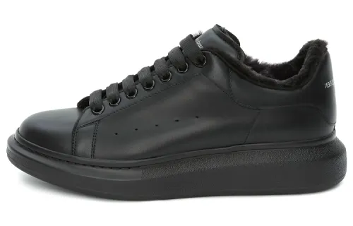 Alexander McQueen Oversized Sneaker 'Black Wool'
