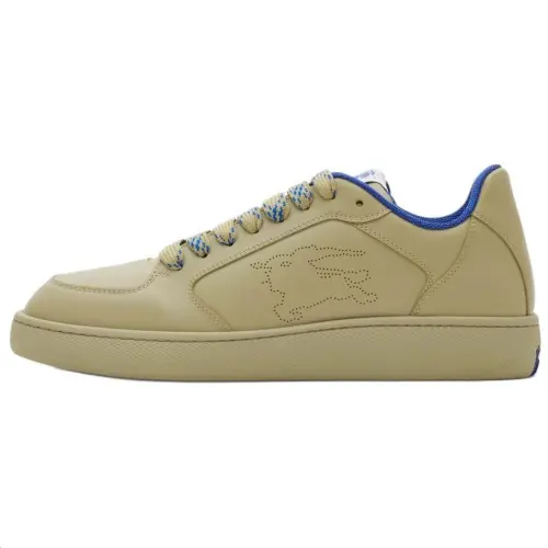 Burberry Stock Low top Skateboard Shoes Men's Umber