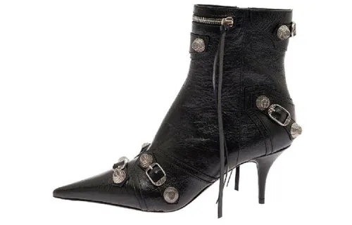 Balenciaga Pointed Toe Ankle Boots Women's