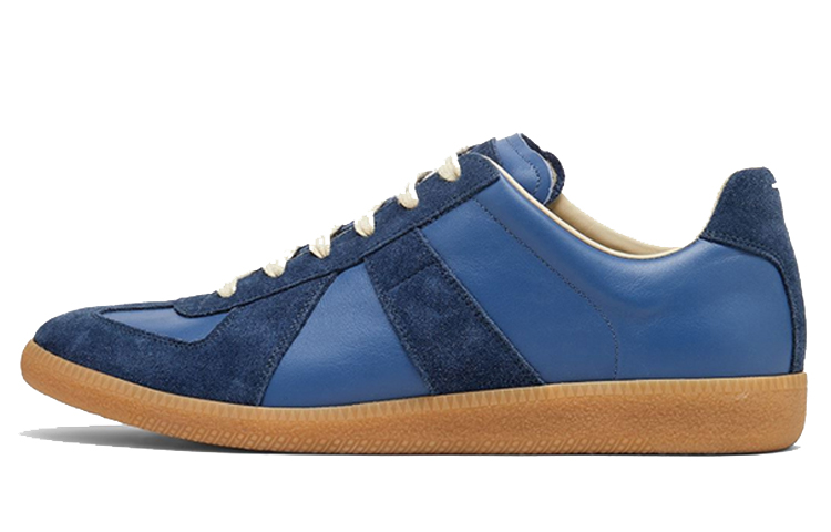 Мужские кеды Maison Margiela Replica (темно-синие)