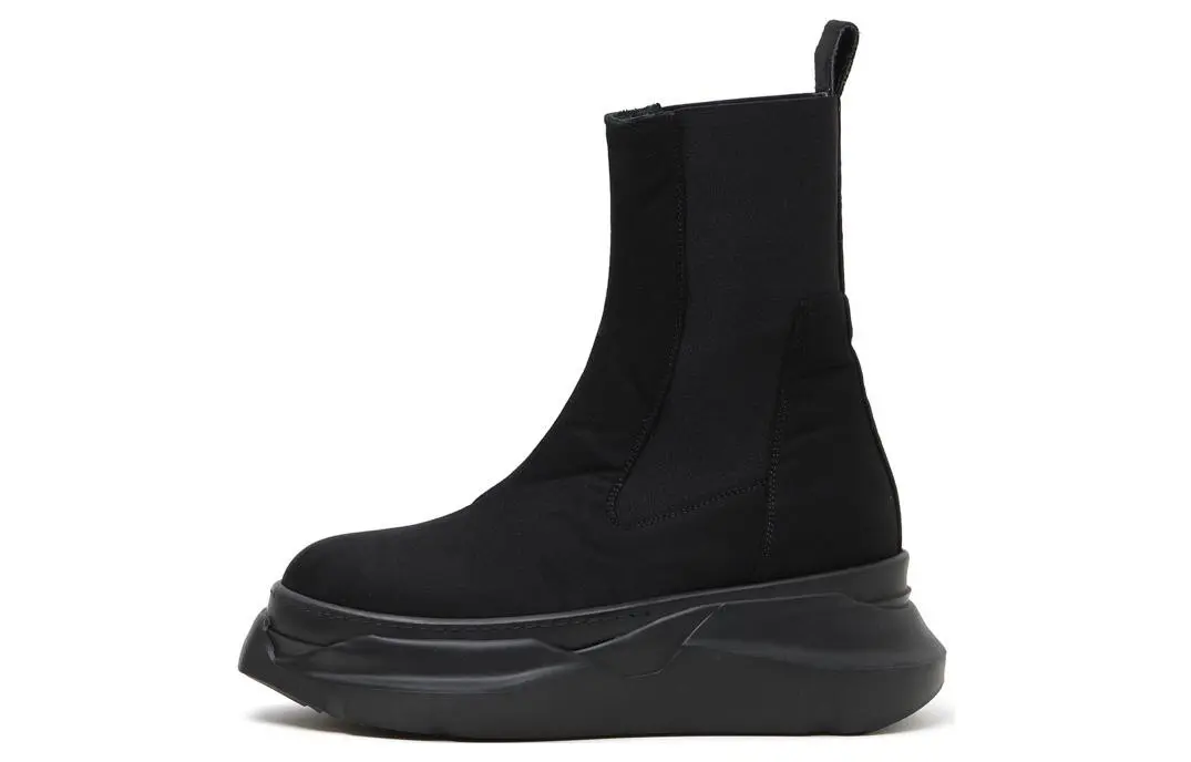 Rick Owens DRKSHDW Beatle Abstract Chelsea Boots