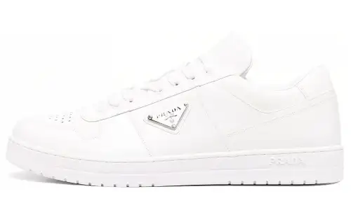 PRADA Downtown Leather Sneakers
