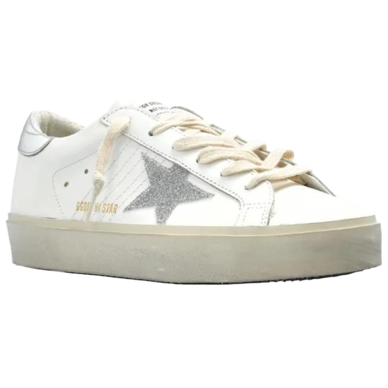 Женские кеды Golden Goose Golden Goose Super-Star (белые) — фото 3
