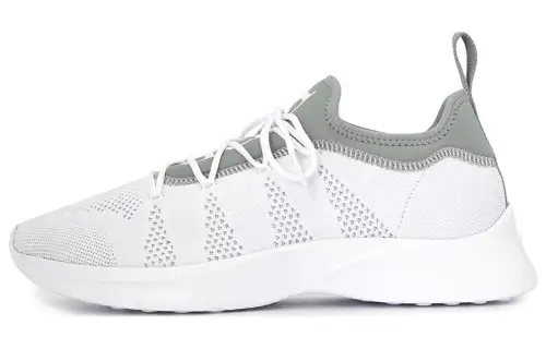 DIOR B25 Low Top Gray Neoprene And White Technical Mesh