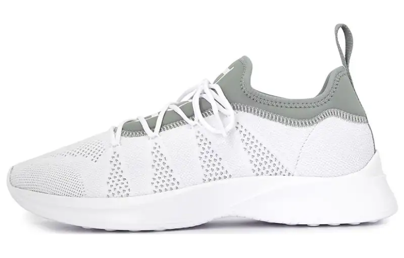 DIOR B25 Low Top Gray Neoprene And White Technical Mesh
