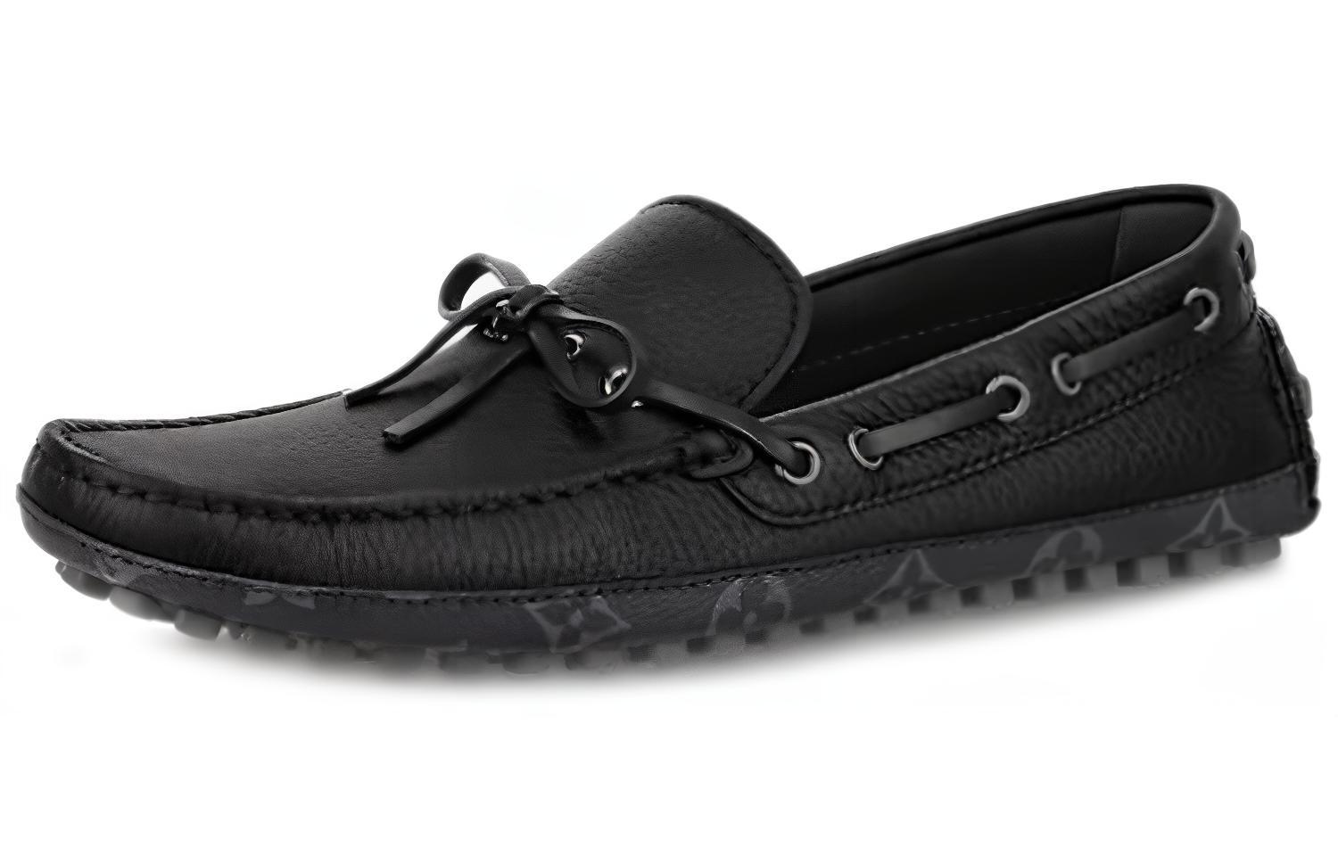 LOUIS VUITTON Arizona Moccasin Shoes 'Black'