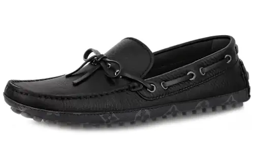 LOUIS VUITTON Arizona Moccasin Shoes 'Black'
