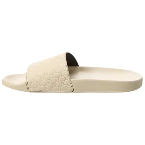 Gucci MicroGUCCIssima Slide 'White'