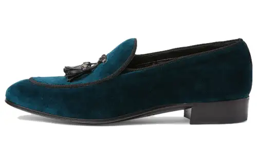 GUCCI Loafers Men's Blue