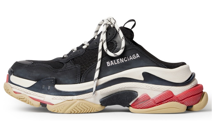 Мужские сандалии Balenciaga Balenciaga Triple S (черный)