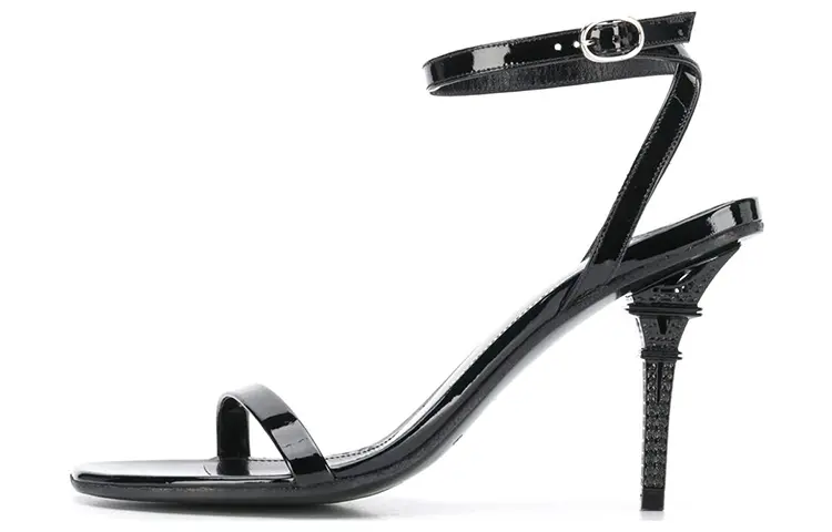 Vetements Eiffel Tower Ankle Strap Sandals