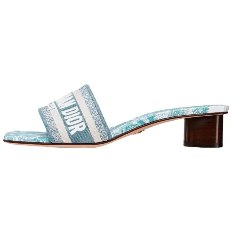 DIOR Dioriviera Slide Slippers Women's Blue