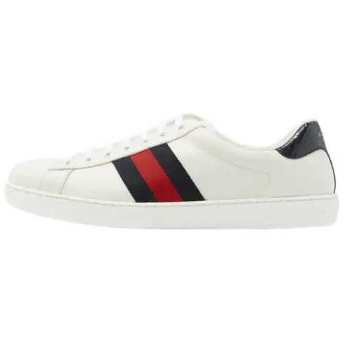 Gucci Wmns Ace 'White Blue Red' Women's