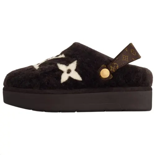 LOUIS VUITTON Aspen Casual Shoes Women's Brown