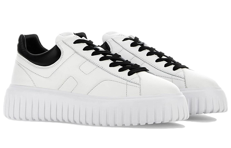 HOGAN H Stripes Lace Up Sneakers