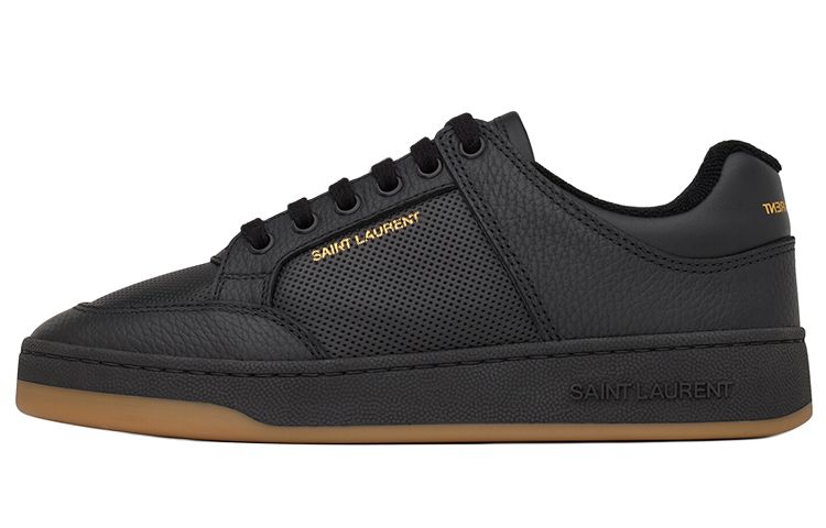 Женские кеды SAINT LAURENT SL/61 (черные)