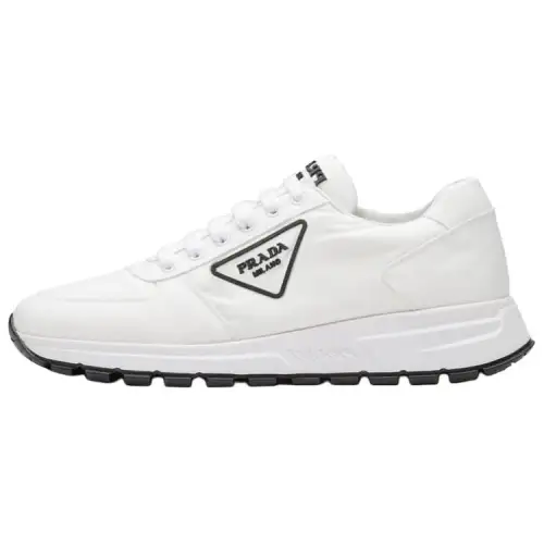 PRADA Prax 01 Re Nylon Low top Casual Shoes Women's White