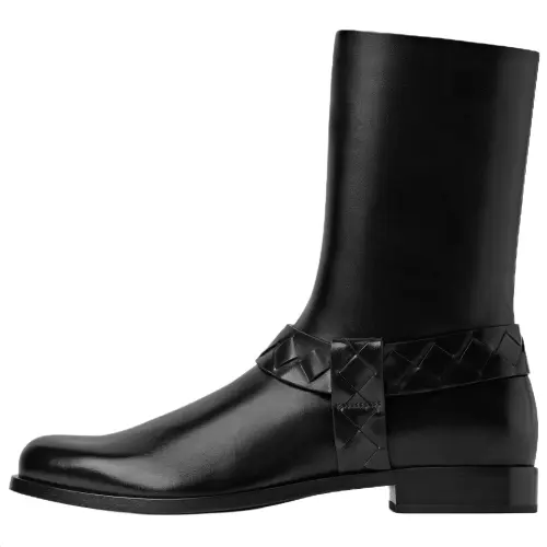 Bottega Veneta Achille Ankle Boots Men's Black