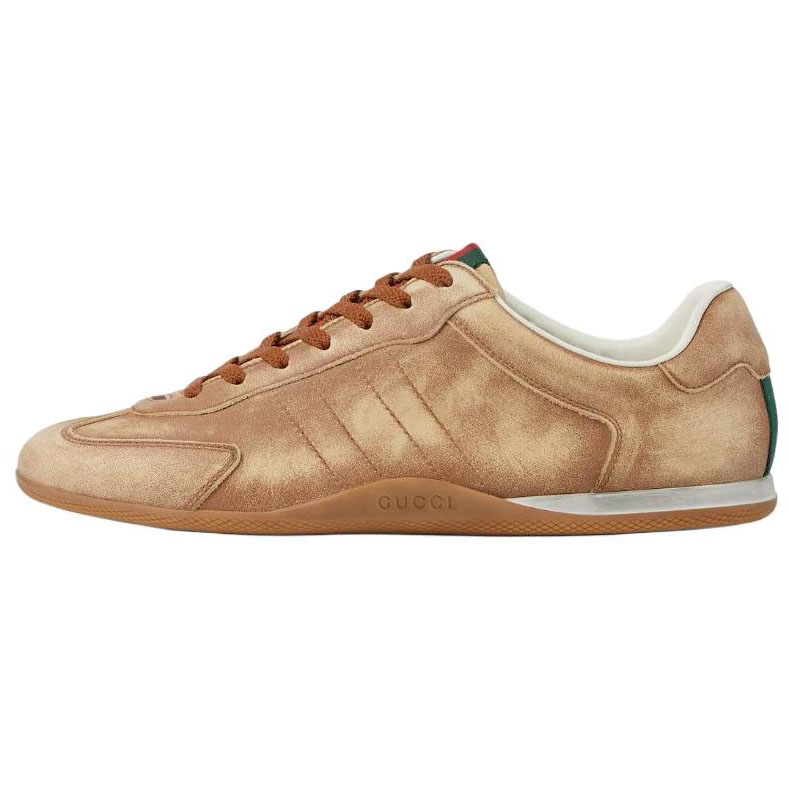 Мужские кроссовки Gucci Shift (коричневые)